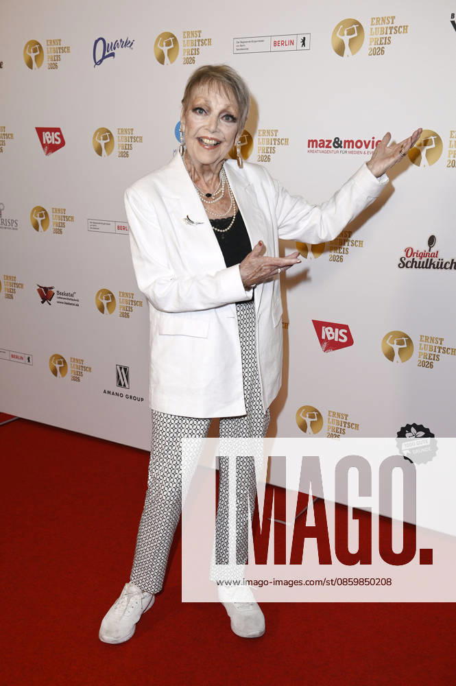 Barbara Schöne at the 68th Ernst Lubitsch Prize Award Ceremony in 2026 at the Babylon Berlin cinema, June 23, 2026,detected_source_language Foto:xN.xKubelkax xFuturexImagex lubitsch_6601