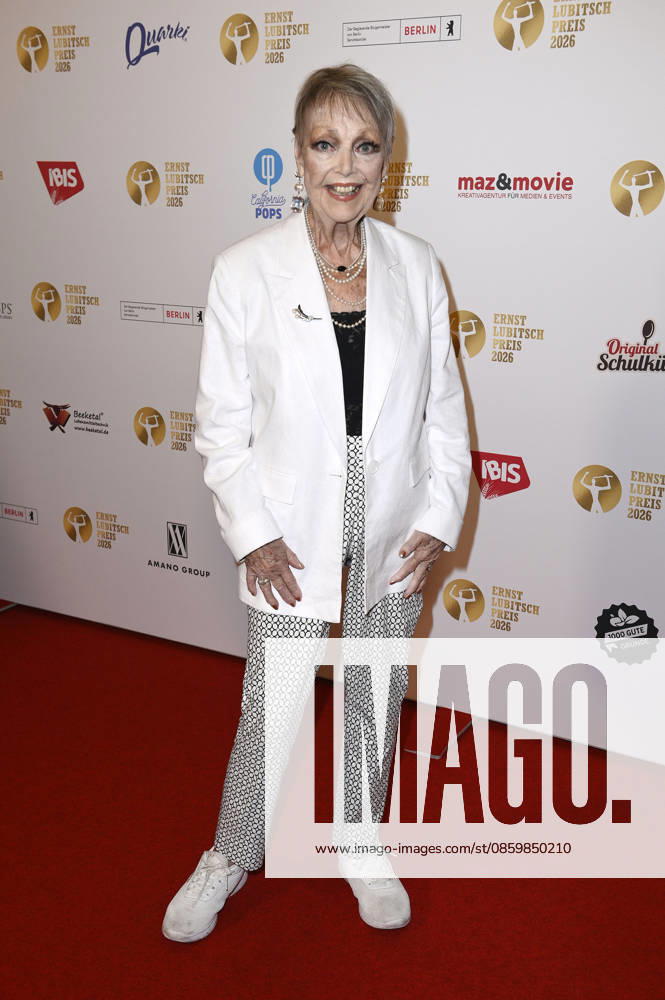 Barbara Schöne at the 68th Ernst Lubitsch Prize Award Ceremony in 2026 at the Babylon Berlin cinema, June 23, 2026,detected_source_language Foto:xN.xKubelkax xFuturexImagex lubitsch_6602