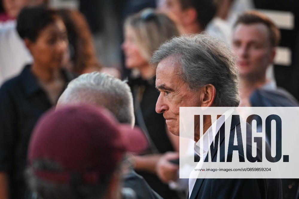 PFW - Louis Vuitton Runway in Paris FA LVMH chairman and CEO Bernard Arnault attends the Spring Summer 2027 collection by US designer Pharrell Williams for Louis Vuitton during the Paris Fashion Week, on June 23, 2026. Photo by Firas Abdullah ABACAPRESS.COM Paris Ile-de-France France
