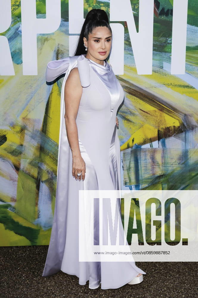 Salma Hayek at the Serpentine Gallery Summer Party 2026 at the Serpentine Gallery in London, June 23, 2026,detected_source_language Foto:xJ.xEdwardsx xFuturexImagex serpentine_6662