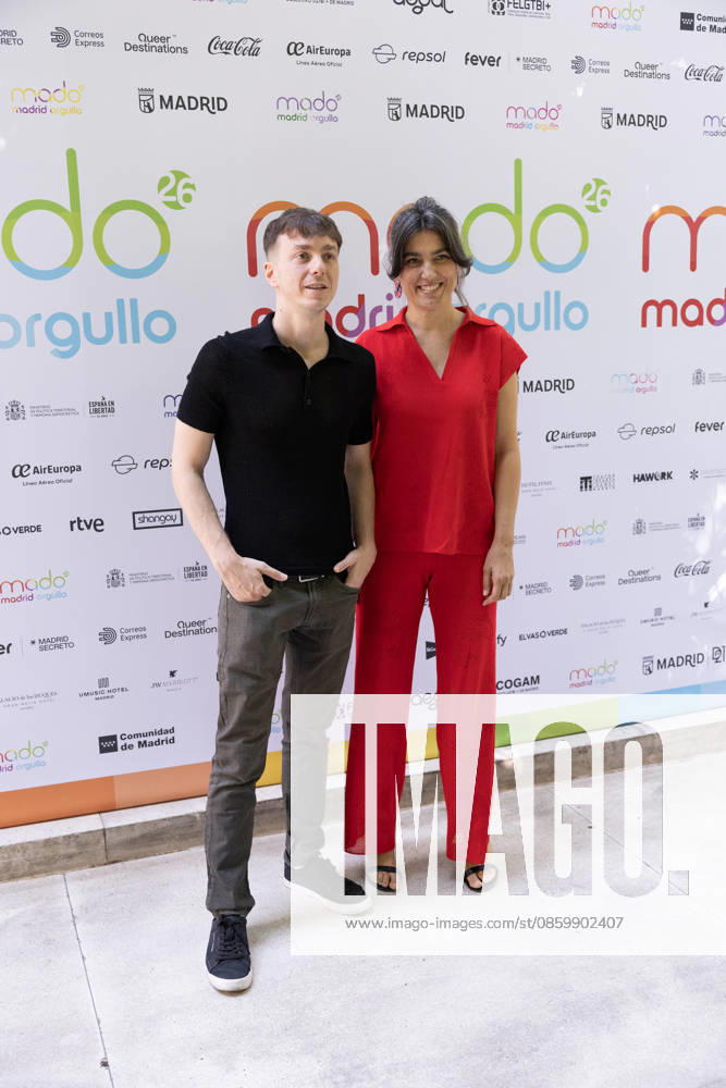 Presentation of the Official MADO 2026 Program Manuela Bergerot, spokesperson for Más Madrid in the Regional Assembly, and Más Madrid’s deputy spokesperson on the City Council, Eduardo Rubino, during the official presentation of the MADO 2026 program at the Thyssen-Bornemisza National Museum on June 24, 2026, in Madrid, Spain. The full lineup of stages, free concerts, guest artists, and cultural activities that will mark this year’s LGBTIQ Pride festivities has been officially unveiled. JUNE 24, 2026 Jesús Hellí Madrid, Madrid, Spain,detected_source_language