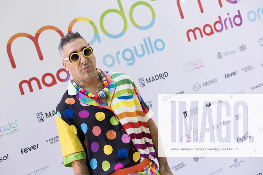 Presentation of the Official MADO 2026 Program Artist Okuda during the official presentation of the MADO 2026 program at the Thyssen-Bornemisza National Museum on June 24, 2026, in Madrid, Spain. The full lineup of stages, free concerts, guest artists, and cultural activities that will mark this year’s LGBTIQ Pride festivities has been officially unveiled. JUNE 24, 2026 Jesús Hellí Madrid, Madrid, Spain,detected_source_language