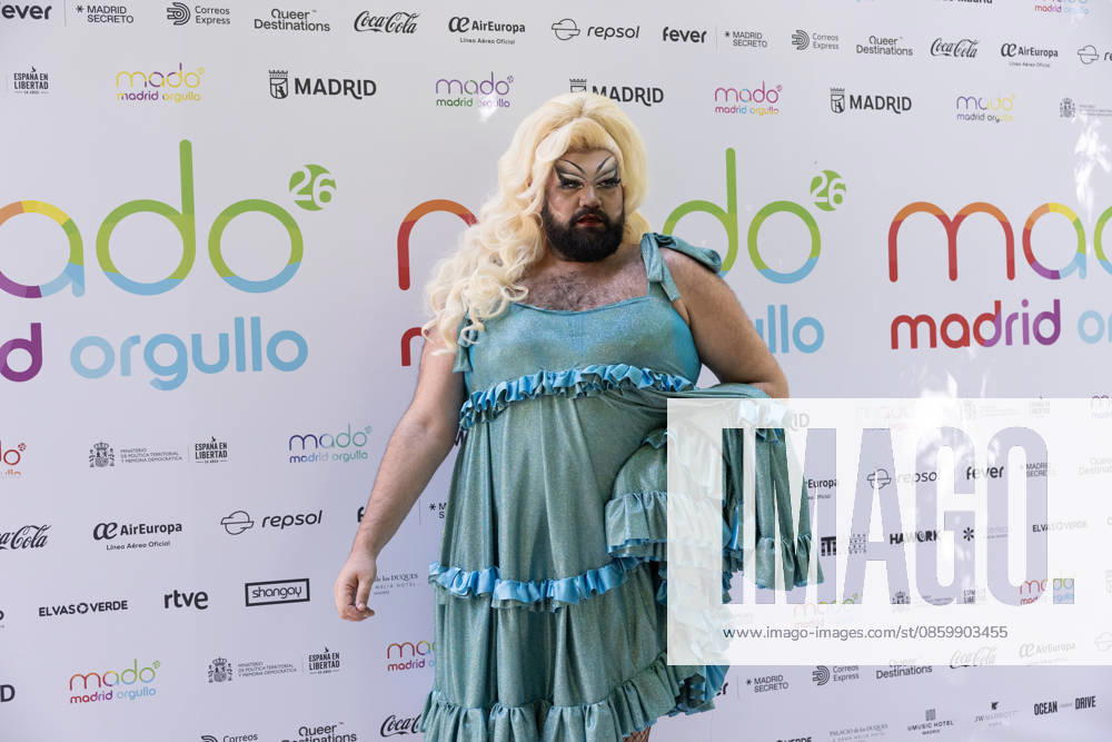 Presentation of the Official MADO 2026 Program Drag queen Tiffany Lumberjack during the official presentation of the MADO 2026 program at the Thyssen-Bornemisza National Museum on June 24, 2026, in Madrid, Spain. The full lineup of stages, free concerts, guest artists, and cultural activities that will define this year’s LGBTIQ Pride festivities has been officially unveiled. JUNE 24, 2026 Jesús Hellí Madrid, Madrid, Spain,detected_source_language