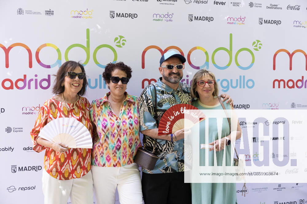 Presentation of the Official MADO 2026 Program Members of the Pedro Zerolo Foundation during the official presentation of the MADO 2026 program at the Thyssen-Bornemisza National Museum on June 24, 2026, in Madrid, Spain. The full lineup of stages, free concerts, guest artists, and cultural activities that will mark this year’s LGBTIQ Pride festivities has been officially unveiled. JUNE 24, 2026 Jesús Hellí Madrid, Madrid, Spain,detected_source_language