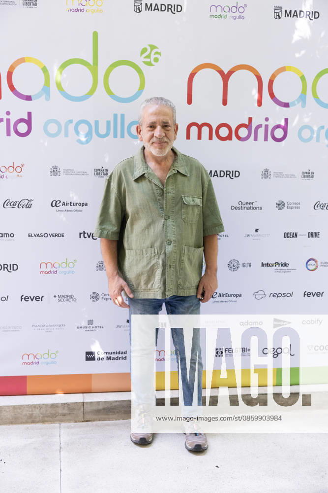 Presentation of the Official MADO 2026 Program Artist Eladio de Mora during the official presentation of the MADO 2026 program at the Thyssen-Bornemisza National Museum on June 24, 2026, in Madrid, Spain. The full lineup of stages, free concerts, guest artists, and cultural activities that will mark this year’s LGBTIQ Pride festivities has been officially unveiled. JUNE 24, 2026 Jesús Hellí Madrid, Madrid, Spain,detected_source_language