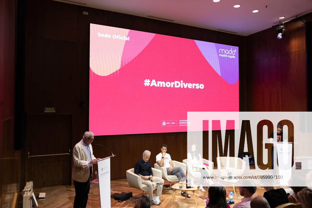 Presentation of the Official MADO 2026 Program Evelio Acevedo i, director of the Thyssen-Bornemisza Museum, during the official presentation of the MADO 2026 program at the Thyssen-Bornemisza National Museum on June 24, 2026, in Madrid, Spain. The full lineup of stages, free concerts, guest artists, and cultural activities that will mark this year’s LGBTIQ Pride celebrations has been officially unveiled. JUNE 24, 2026 Jesús Hellí Madrid, Madrid, Spain,detected_source_language