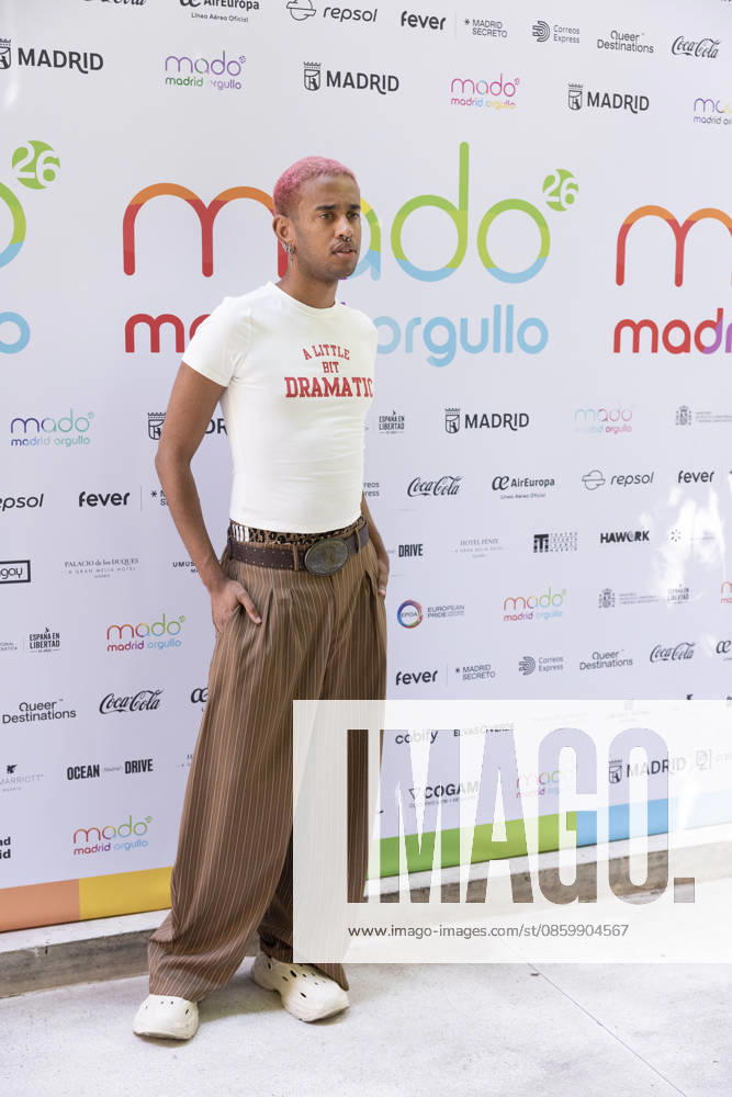 Presentation of the Official MADO 2026 Program Singer Umen during the official presentation of the MADO 2026 program at the Thyssen-Bornemisza National Museum on June 24, 2026, in Madrid, Spain. The full lineup of stages, free concerts, guest artists, and cultural activities that will mark this year’s LGBTIQ Pride festivities has been officially unveiled. JUNE 24, 2026 Jesús Hellí Madrid, Spain,detected_source_language