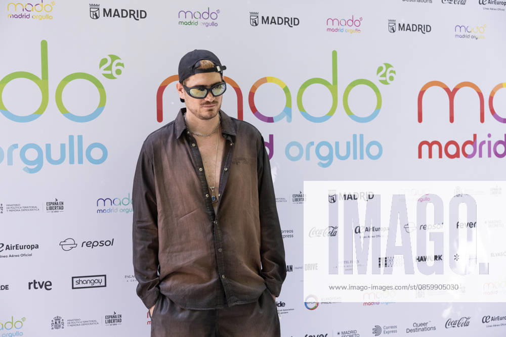 Presentation of the Official MADO 2026 Program Artist DeArco during the official presentation of the MADO 2026 program at the Thyssen-Bornemisza National Museum on June 24, 2026, in Madrid, Spain. The full lineup of stages, free concerts, guest artists, and cultural activities that will mark this year’s LGBTIQ Pride festivities has been officially unveiled. JUNE 24, 2026 Jesús Hellí Madrid, Spain,detected_source_language