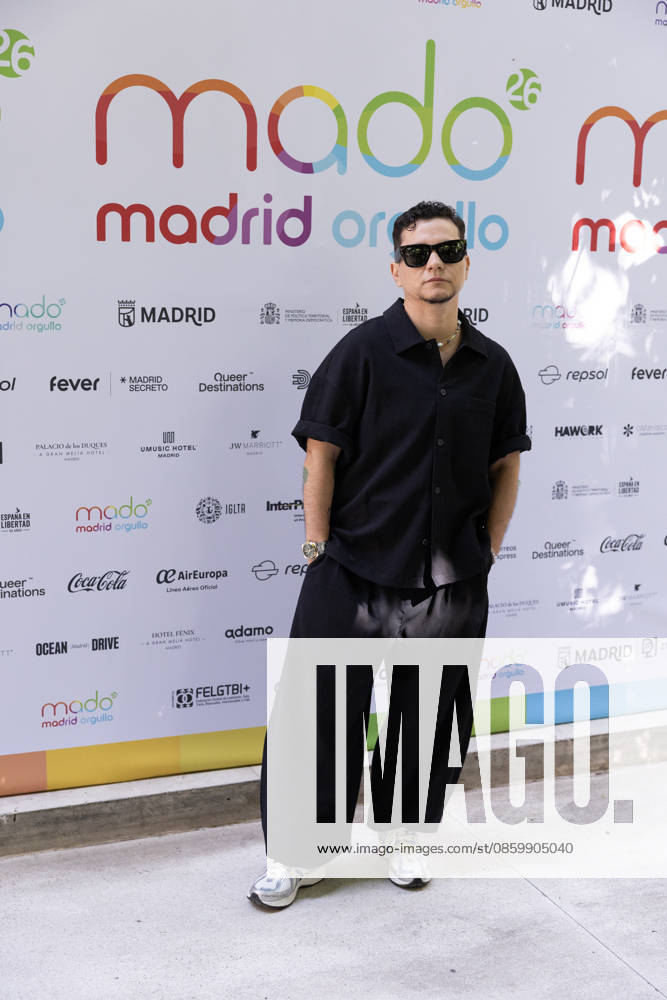 Presentation of the Official MADO 2026 Program Director Afioco Gnecco during the official presentation of the MADO 2026 program at the Thyssen-Bornemisza National Museum on June 24, 2026, in Madrid, Spain. The full lineup of stages, free concerts, guest artists, and cultural activities that will mark this year’s LGBTIQ Pride festivities has been officially unveiled. JUNE 24, 2026 Jesús Hellí Madrid, Madrid, Spain,detected_source_language
