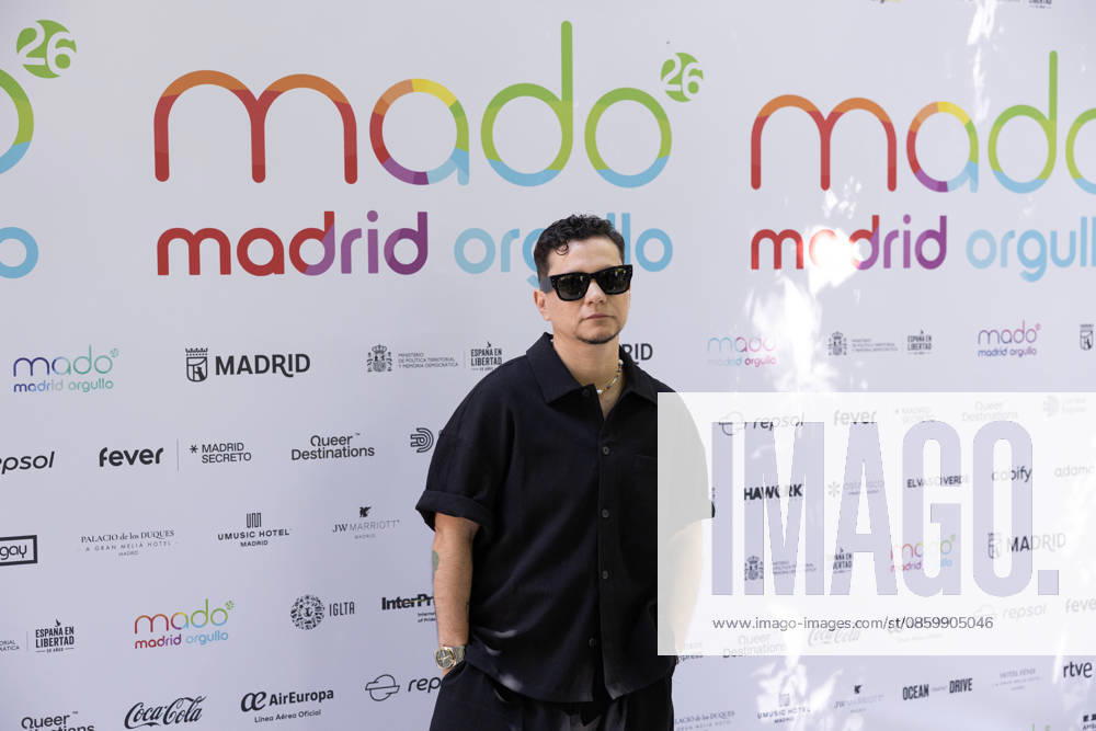 Presentation of the Official MADO 2026 Program Director Afioco Gnecco during the official presentation of the MADO 2026 program at the Thyssen-Bornemisza National Museum on June 24, 2026, in Madrid, Spain. The full lineup of stages, free concerts, guest artists, and cultural activities that will mark this year’s LGBTIQ Pride festivities has been officially unveiled. JUNE 24, 2026 Jesús Hellí Madrid, Madrid, Spain,detected_source_language