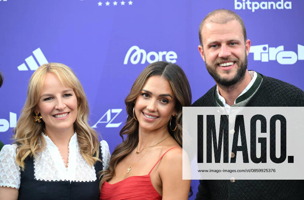 Maria Hauser, Jessica Alba, Rober Laner WorldChanger Foundation Day at the Bio Hotel Stanglwirt in Going