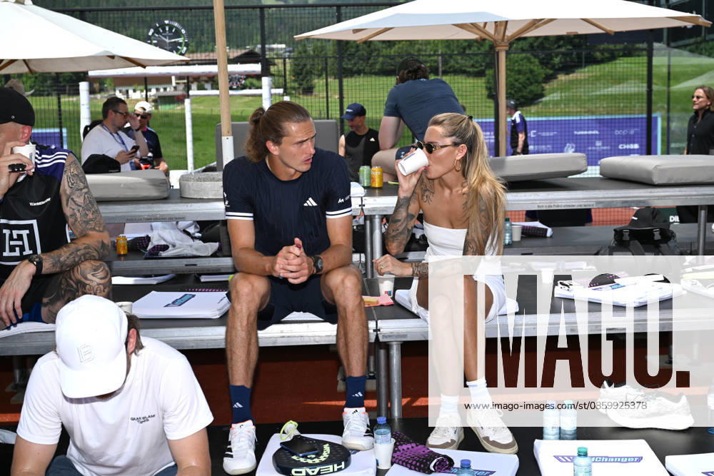 Alexander Zverev, Sophia Thomalla WorldChanger Foundation Day at the Bio Hotel Stanglwirt in Going