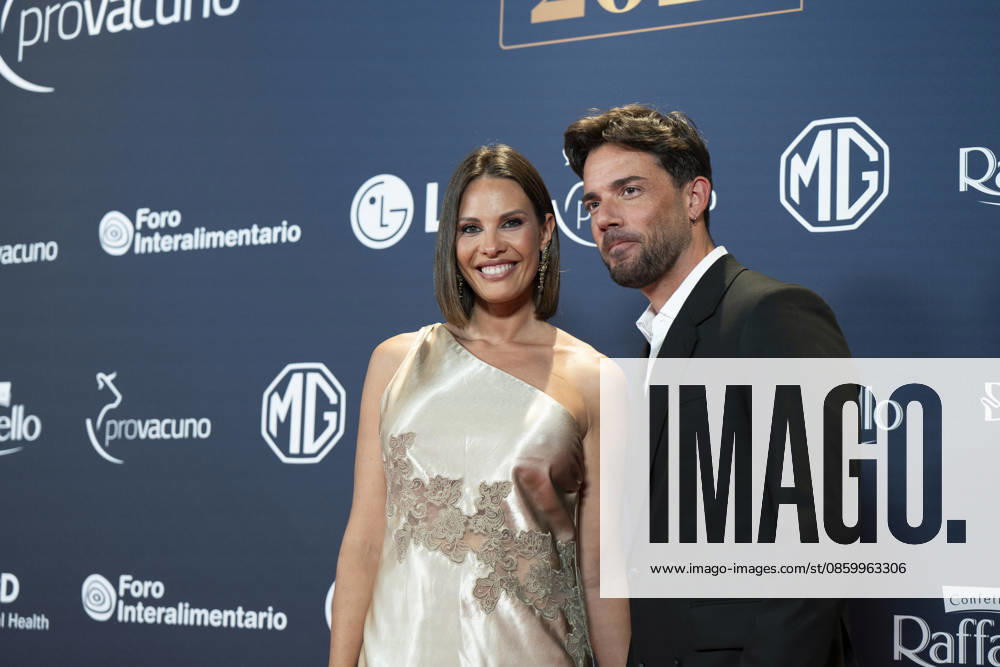 Beef Awards Red Carpet Jessica Bueno and Roberto Mendoza attends the Beef Awards Red Carpet at Plaza de las Ventas in Madrid. June 24, 2026, Spain Madrid Spain