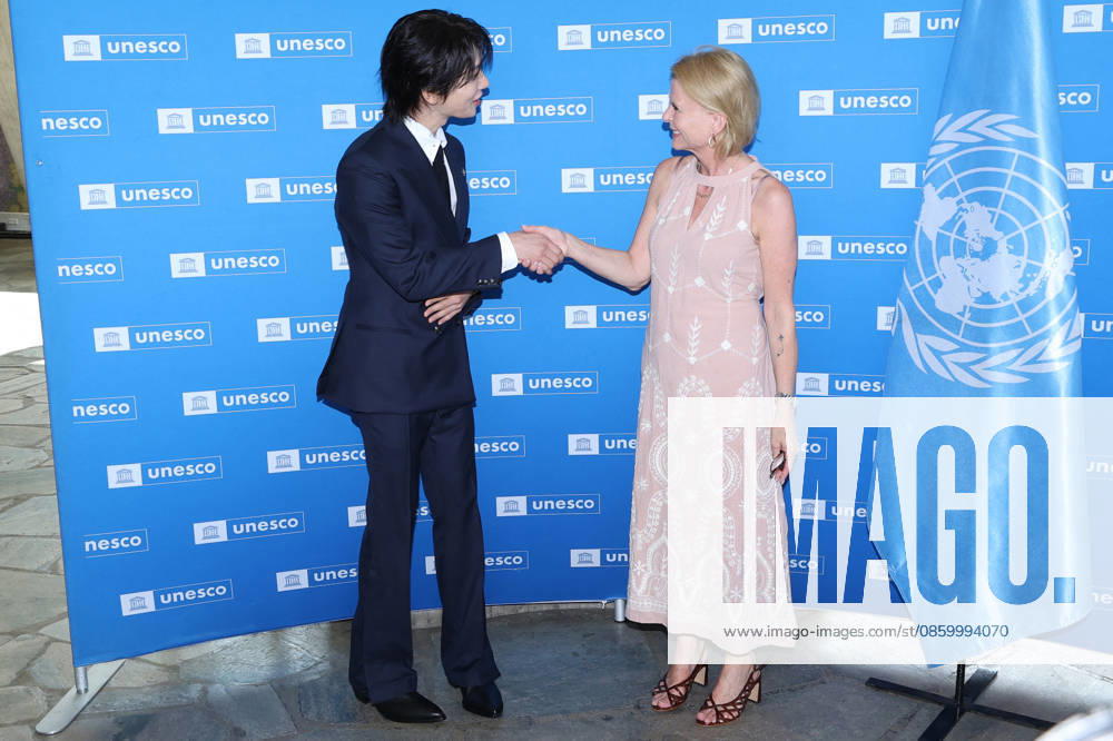 UNESCO & K-pop Band SEVENTEEN Support Youth-led Projects - Paris Joshua Hong and Åsa Regnér attend attend the launch of the Global Youth Grant Scheme Scale-Up Phase at UNESCO on June 25, 2026 in Paris, France. Photo by Jerome Domine ABACAPRESS.COM Paris France