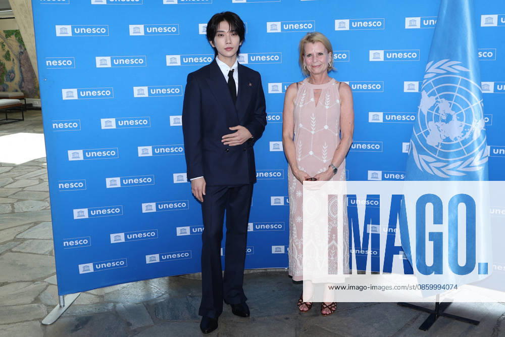 UNESCO & K-pop Band SEVENTEEN Support Youth-led Projects - Paris Joshua Hong and Åsa Regnér attend attend the launch of the Global Youth Grant Scheme Scale-Up Phase at UNESCO on June 25, 2026 in Paris, France. Photo by Jerome Domine ABACAPRESS.COM Paris France