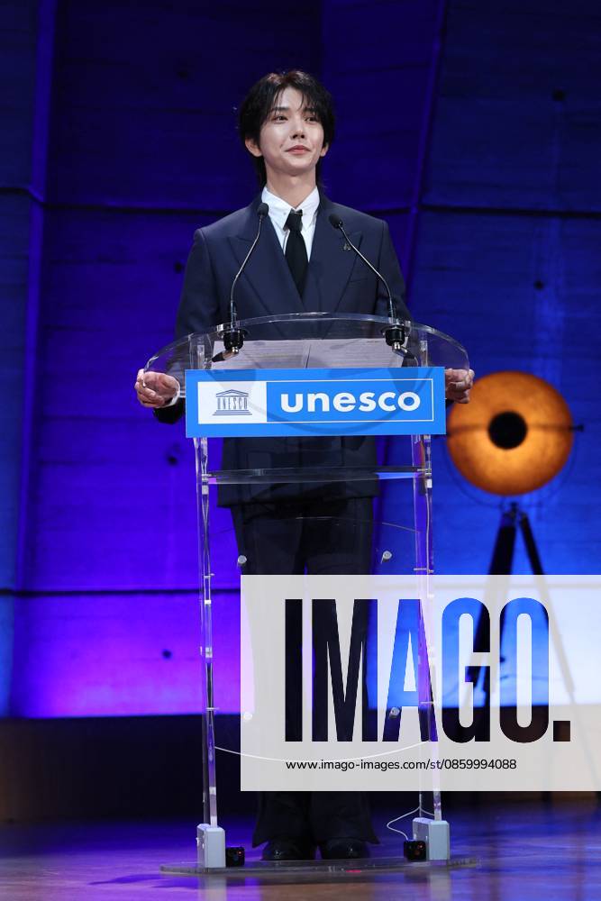 UNESCO & K-pop Band SEVENTEEN Support Youth-led Projects - Paris Joshua Hong attend attend the launch of the Global Youth Grant Scheme Scale-Up Phase at UNESCO on June 25, 2026 in Paris, France. Photo by Jerome Domine ABACAPRESS.COM Paris France