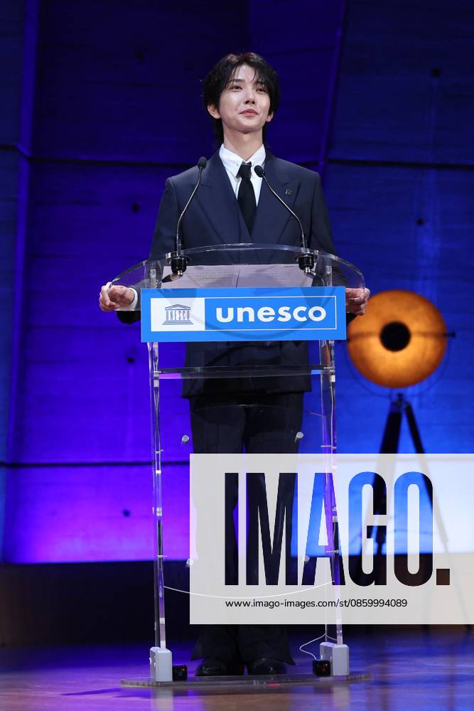 UNESCO & K-pop Band SEVENTEEN Support Youth-led Projects - Paris Joshua Hong attend attend the launch of the Global Youth Grant Scheme Scale-Up Phase at UNESCO on June 25, 2026 in Paris, France. Photo by Jerome Domine ABACAPRESS.COM Paris France