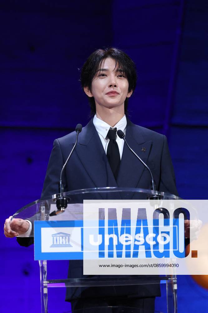 UNESCO & K-pop Band SEVENTEEN Support Youth-led Projects - Paris Joshua Hong attend attend the launch of the Global Youth Grant Scheme Scale-Up Phase at UNESCO on June 25, 2026 in Paris, France. Photo by Jerome Domine ABACAPRESS.COM Paris France