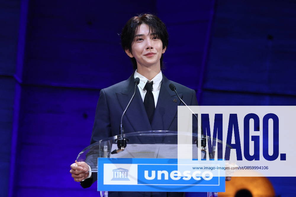 UNESCO & K-pop Band SEVENTEEN Support Youth-led Projects - Paris Joshua Hong attend attend the launch of the Global Youth Grant Scheme Scale-Up Phase at UNESCO on June 25, 2026 in Paris, France. Photo by Jerome Domine ABACAPRESS.COM Paris France