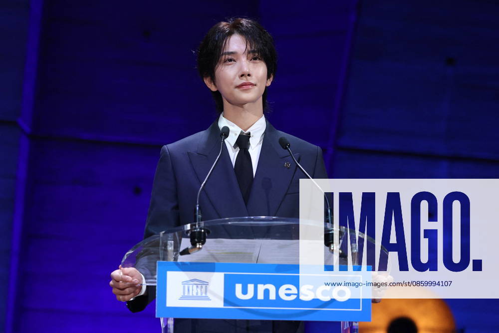 UNESCO & K-pop Band SEVENTEEN Support Youth-led Projects - Paris Joshua Hong attend attend the launch of the Global Youth Grant Scheme Scale-Up Phase at UNESCO on June 25, 2026 in Paris, France. Photo by Jerome Domine ABACAPRESS.COM Paris France