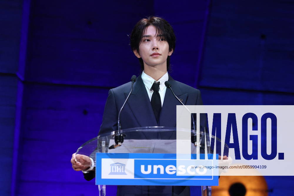 UNESCO & K-pop Band SEVENTEEN Support Youth-led Projects - Paris Joshua Hong attend attend the launch of the Global Youth Grant Scheme Scale-Up Phase at UNESCO on June 25, 2026 in Paris, France. Photo by Jerome Domine ABACAPRESS.COM Paris France