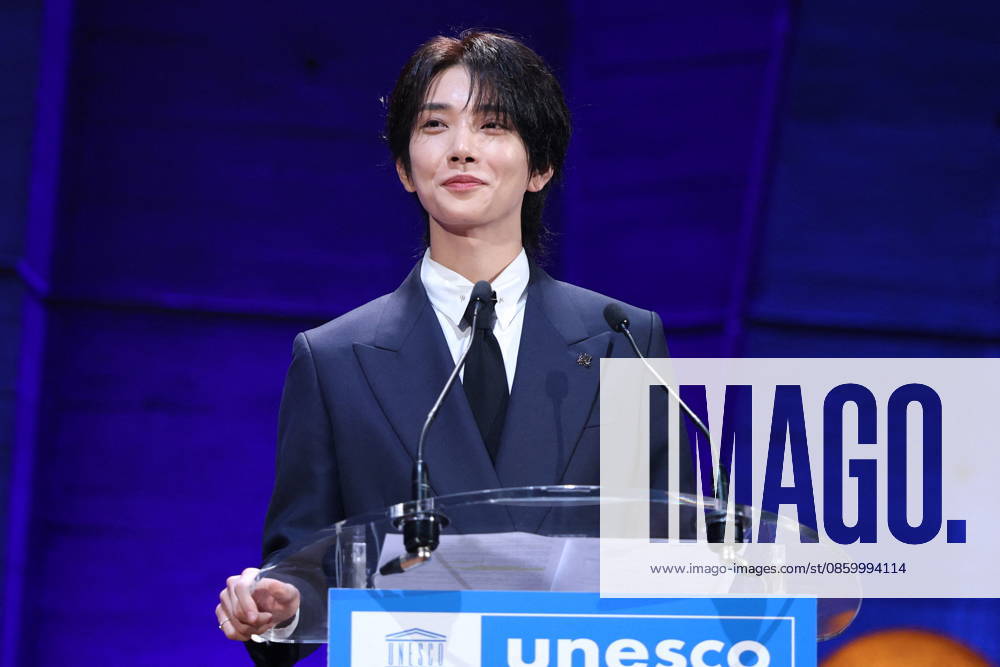 UNESCO & K-pop Band SEVENTEEN Support Youth-led Projects - Paris Joshua Hong attend attend the launch of the Global Youth Grant Scheme Scale-Up Phase at UNESCO on June 25, 2026 in Paris, France. Photo by Jerome Domine ABACAPRESS.COM Paris France