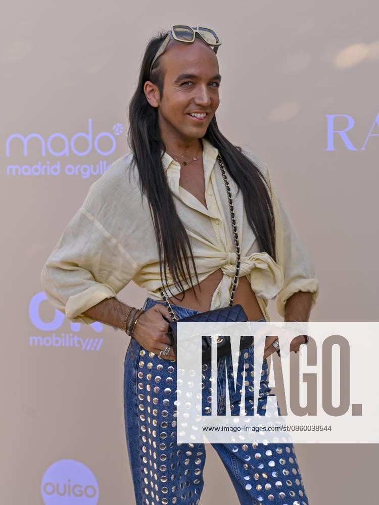 ALESS GUIBAJA attend the photocall for the new edition of DULCEIDA â€oe Rainbow †as part of the official MADO 2026 program at Las Brasas del Mentidero on June 25, 2026, in Madrid, Spain. Madrid Spain - ZUMAc312 20260625_zsp_c312_046
