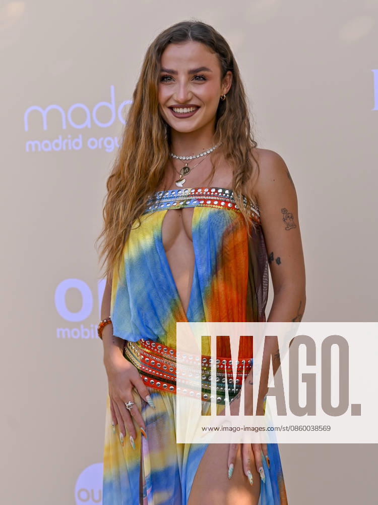 SOFIA SURFERS attend the photocall for the new edition of DULCEIDA â€oe Rainbow †as part of the official MADO 2026 program at Las Brasas del Mentidero on June 25, 2026, in Madrid, Spain. Madrid Spain - ZUMAc312 20260625_zsp_c312_048