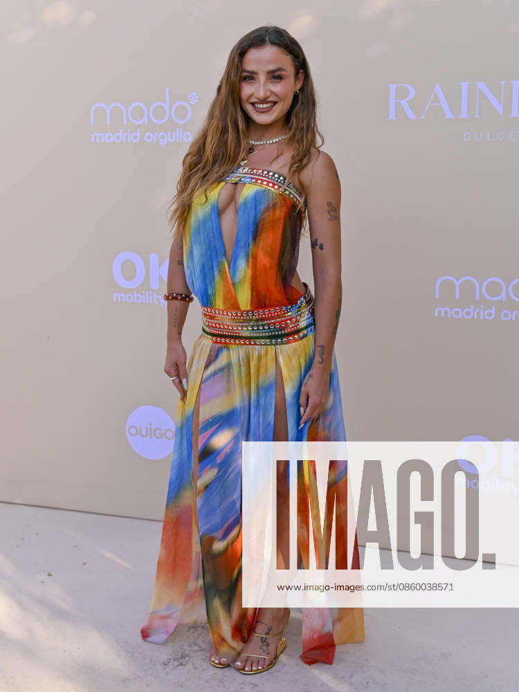 SOFIA SURFERS attend the photocall for the new edition of DULCEIDA â€oe Rainbow †as part of the official MADO 2026 program at Las Brasas del Mentidero on June 25, 2026, in Madrid, Spain. Madrid Spain - ZUMAc312 20260625_zsp_c312_050