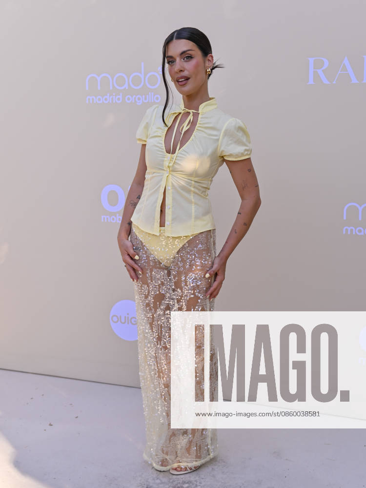 AIDA DOMENECH DULCEIDA attend the photocall for the new edition of DULCEIDA â€oe Rainbow †as part of the official MADO 2026 program at Las Brasas del Mentidero on June 25, 2026, in Madrid, Spain. Madrid Spain - ZUMAc312 20260625_zsp_c312_055