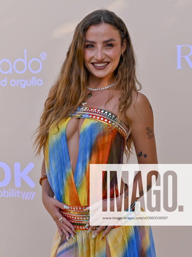 SOFIA SURFERS attend the photocall for the new edition of DULCEIDA Ã¢â‚¬oe Rainbow Ã¢â‚¬Â as part of the official MADO 2026 program at Las Brasas del Mentidero on June 25, 2026, in Madrid, Spain. Madrid Spain - ZUMAc312 20260625_zsp_c312_060