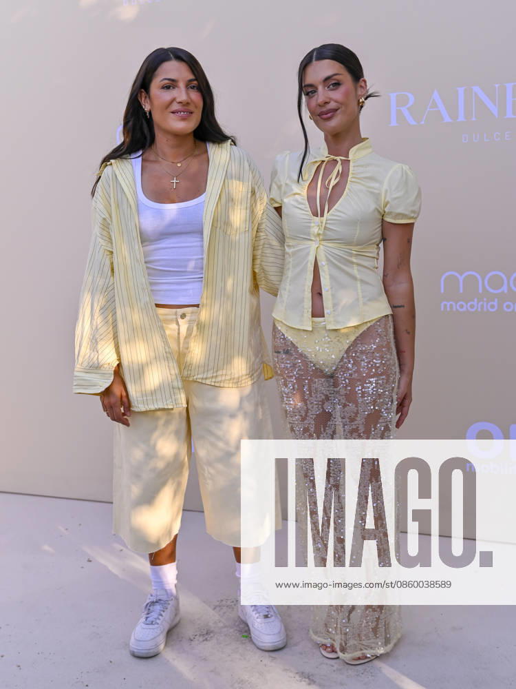 (L-R) ALBA PAUL and AIDA DOMENECH DULCEIDA attend the photocall for the new edition of DULCEIDA â€oe Rainbow †as part of the official MADO 2026 program at Las Brasas del Mentidero on June 25, 2026, in Madrid, Spain. Madrid Spain - ZUMAc312 20260625_zsp_c312_061