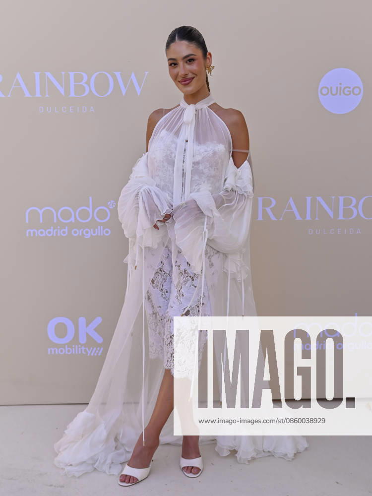 SARA FRUCTUOSO attend the photocall for the new edition of DULCEIDA â€oe Rainbow †as part of the official MADO 2026 program at Las Brasas del Mentidero on June 25, 2026, in Madrid, Spain. Madrid Spain - ZUMAc312 20260625_zsp_c312_082