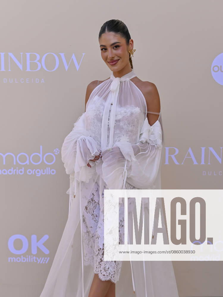 SARA FRUCTUOSO attend the photocall for the new edition of DULCEIDA Ã¢â‚¬oe Rainbow Ã¢â‚¬Â as part of the official MADO 2026 program at Las Brasas del Mentidero on June 25, 2026, in Madrid, Spain. Madrid Spain - ZUMAc312 20260625_zsp_c312_083