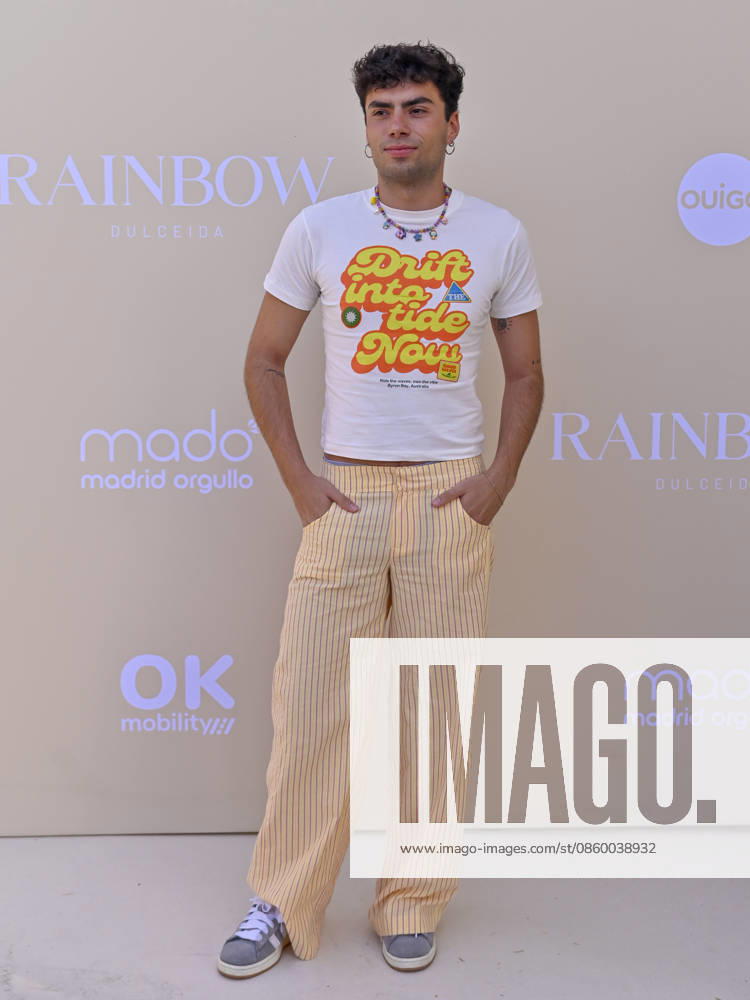 RAUL OTERO attend the photocall for the new edition of DULCEIDA â€oe Rainbow †as part of the official MADO 2026 program at Las Brasas del Mentidero on June 25, 2026, in Madrid, Spain. Madrid Spain - ZUMAc312 20260625_zsp_c312_085