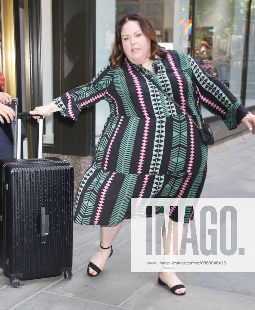 NEW YORK, NY- JUNE 25: Chrissy Metz seen at NBC s Today Show on June 25 2026 in New York Ciyt.