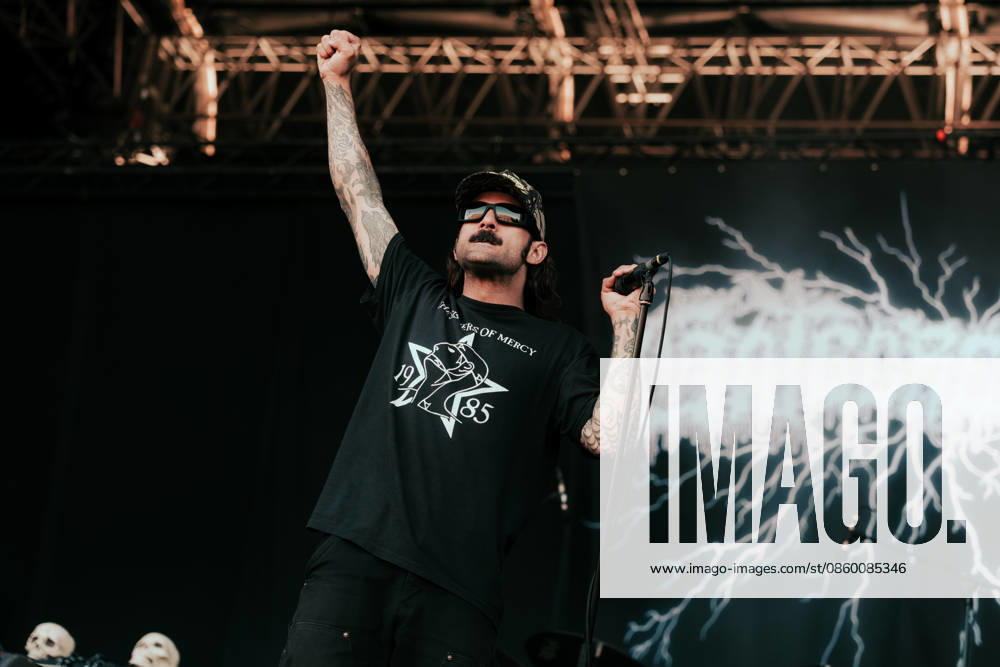 Gatecreeper live at Copenhell 2026 Copenhagen, Denmark. 25th, June 2026. The American death metal band Gatecreeper performs a live concert during the Danish heavy metal festival Copenhell 2026 in Copenhagen. Here vocalist Chase Mason is seen live on stage. Denmark, Copenhagen