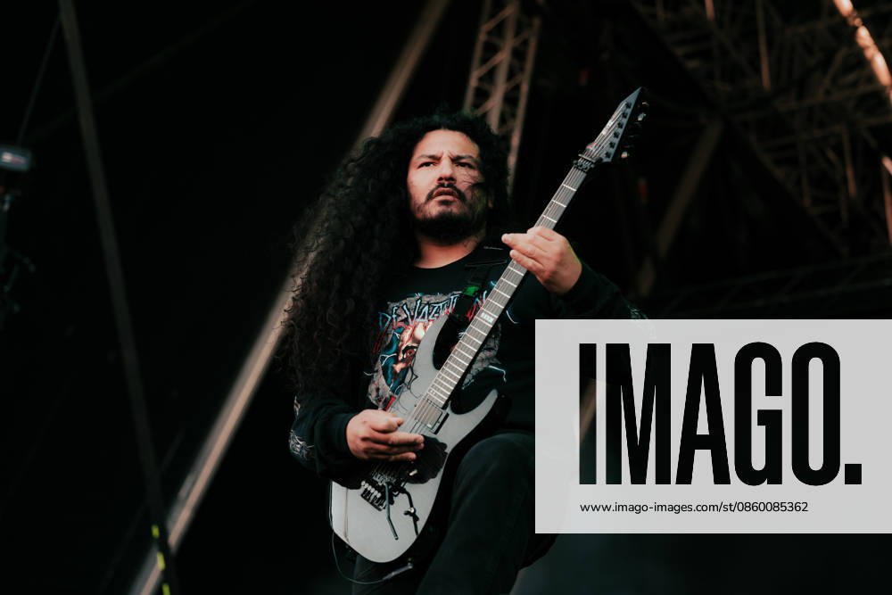 Gatecreeper live at Copenhell 2026 Copenhagen, Denmark. 25th, June 2026. The American death metal band Gatecreeper performs a live concert during the Danish heavy metal festival Copenhell 2026 in Copenhagen. Here guitarist Israel Garza is seen live on stage. Denmark, Copenhagen