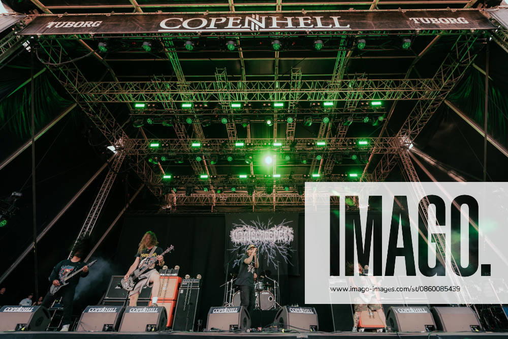 Gatecreeper live at Copenhell 2026 Copenhagen, Denmark. 25th, June 2026. The American death metal band Gatecreeper performs a live concert during the Danish heavy metal festival Copenhell 2026 in Copenhagen. Here vocalist Chase Mason is seen live on stage. Denmark, Copenhagen