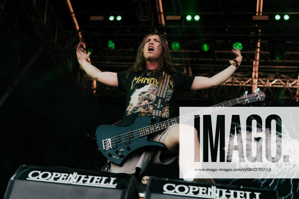 Gatecreeper live at Copenhell 2026 Copenhagen, Denmark. 25th, June 2026. The American death metal band Gatecreeper performs a live concert during the Danish heavy metal festival Copenhell 2026 in Copenhagen. Here bass player Alex Brown is seen live on stage. Denmark, Copenhagen