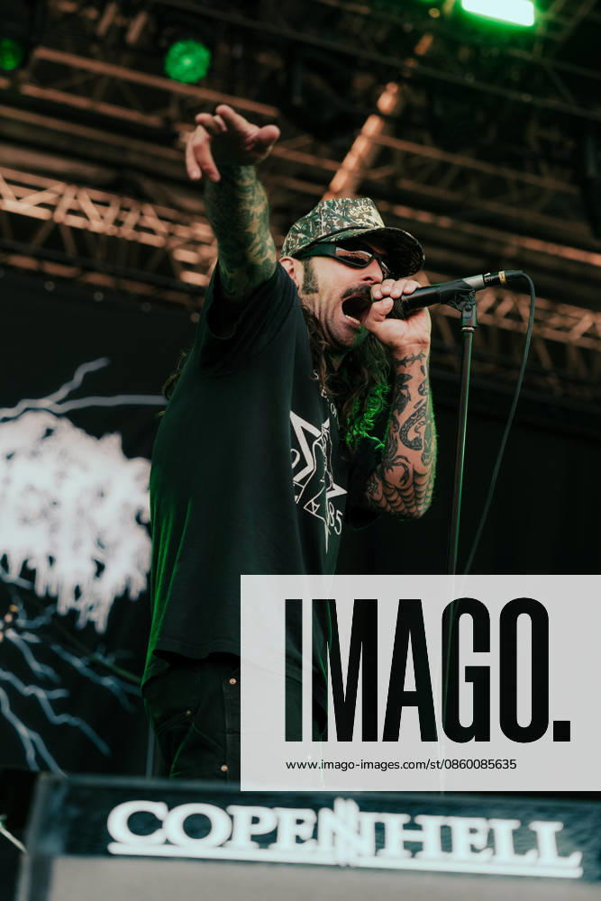 Gatecreeper live at Copenhell 2026 Copenhagen, Denmark. 25th, June 2026. The American death metal band Gatecreeper performs a live concert during the Danish heavy metal festival Copenhell 2026 in Copenhagen. Here vocalist Chase Mason is seen live on stage. Denmark, Copenhagen