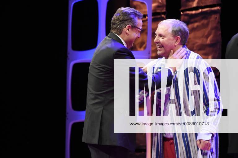 Matthias Brandt and Olli Dittrich at the 29th presentation of the Hessian Film and Cinema Prize in the Alte Oper Frankfurt 12 10 2018 Foto:xF.xFuturexImage