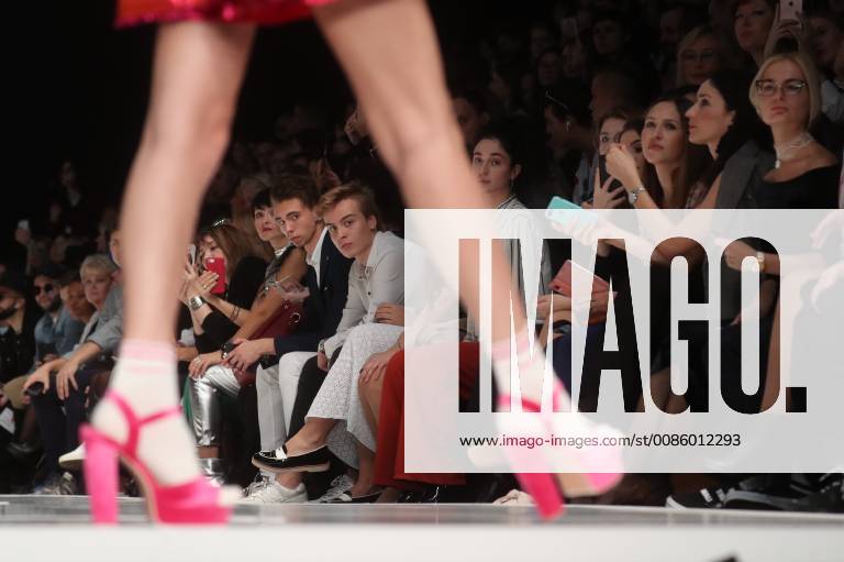 A model showcases creations during a runway show for the Spring Summer 2019 collection by the Masha Kraft brand as part of the Mercedes-Benz Fashion Week Russia at the Manege Central Exhibition Hall. Vyacheslav Prokofyev TASS TS093A3D