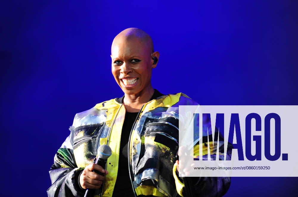 Skunk Anansie, iconic British Alternative Rock Band perform their greatest hits, widely celebrated as a pivotal force in 1990 s Brit-rock Featuring: Skunk Anansie Where: Exeter, United Kingdom When: 26 Jun 2026 Credit: Harry Schofield Cover Images . NOT FOR USE BY NEWSPAPERS BASED IN THE UK.