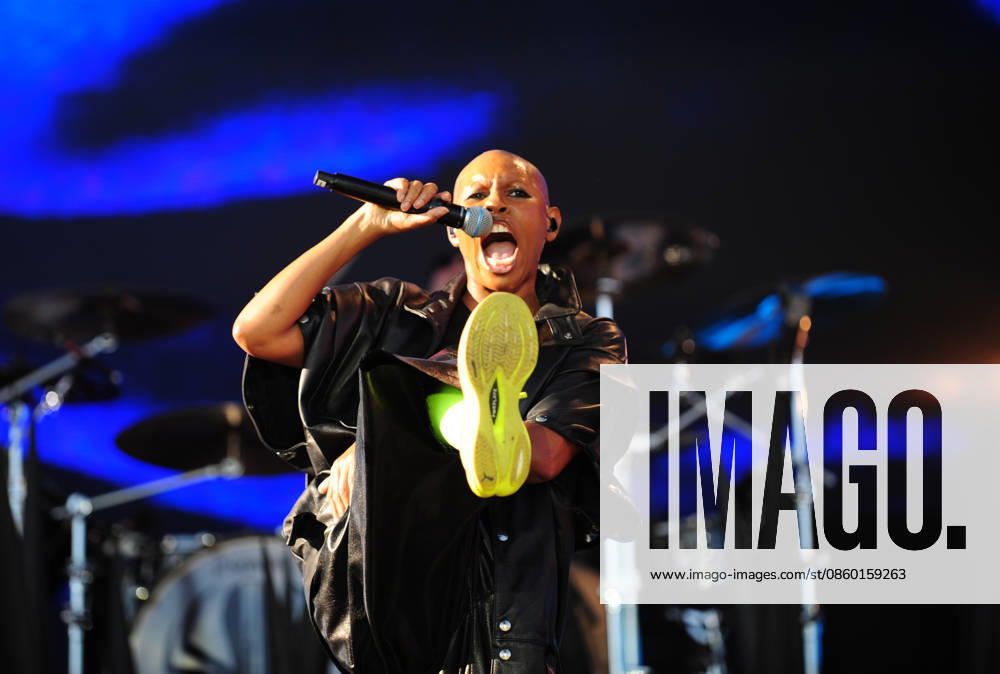 Skunk Anansie, iconic British Alternative Rock Band perform their greatest hits, widely celebrated as a pivotal force in 1990 s Brit-rock Featuring: Skunk Anansie Where: Exeter, United Kingdom When: 26 Jun 2026 Credit: Harry Schofield Cover Images . NOT FOR USE BY NEWSPAPERS BASED IN THE UK.