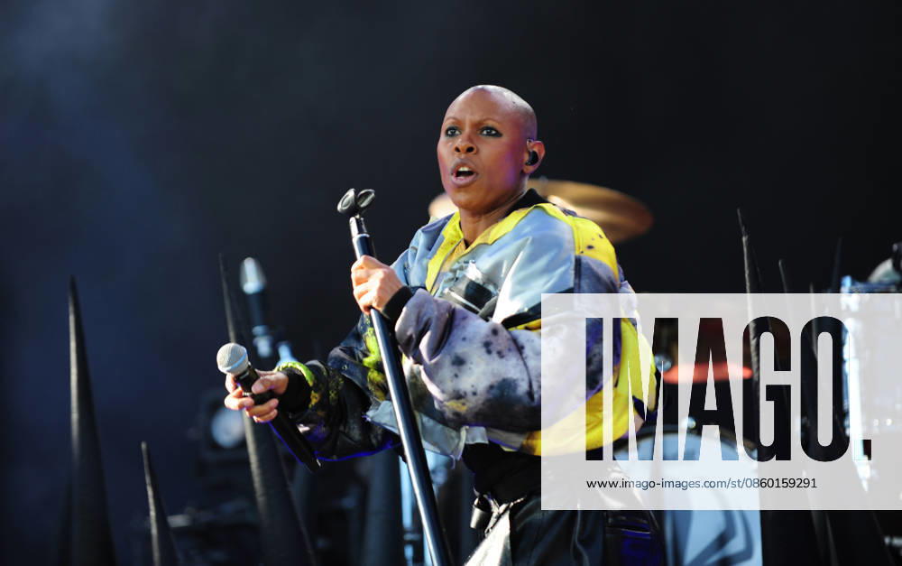 Skunk Anansie, iconic British Alternative Rock Band perform their greatest hits, widely celebrated as a pivotal force in 1990 s Brit-rock Featuring: Skunk Anansie Where: Exeter, United Kingdom When: 26 Jun 2026 Credit: Harry Schofield Cover Images . NOT FOR USE BY NEWSPAPERS BASED IN THE UK.