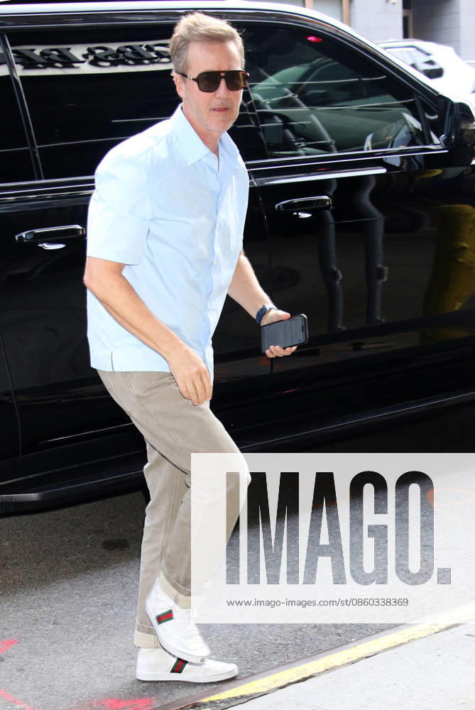 NEW YORK, NY- JUNE 29: Edward Norton seen in New York City on June 29, 2026.