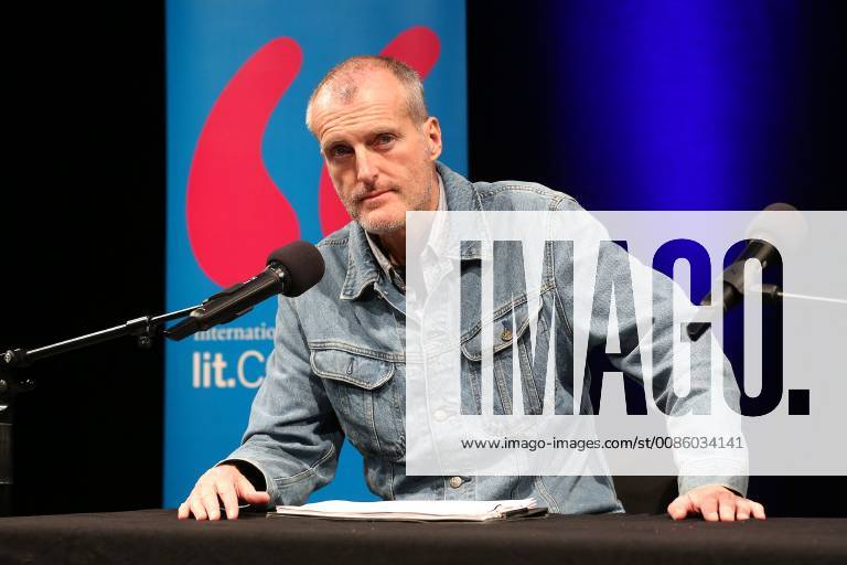 Robert Seethaler the author at his appearance with his new book Das Feld am 11 10 2018 as part of the Literature Festival Lit Cologne Special in Koeln Lit Cologne Special 2018 Robert Seethaler