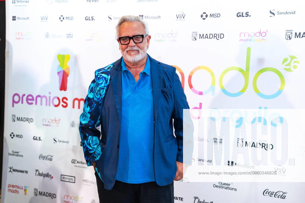 Spanish actor and singer ENRIQUE DEL POZO attends the Madrid Pride (MADO) 2026 awards gala. Madrid SPAIN - ZUMAc270 20260629_zip_c270_029