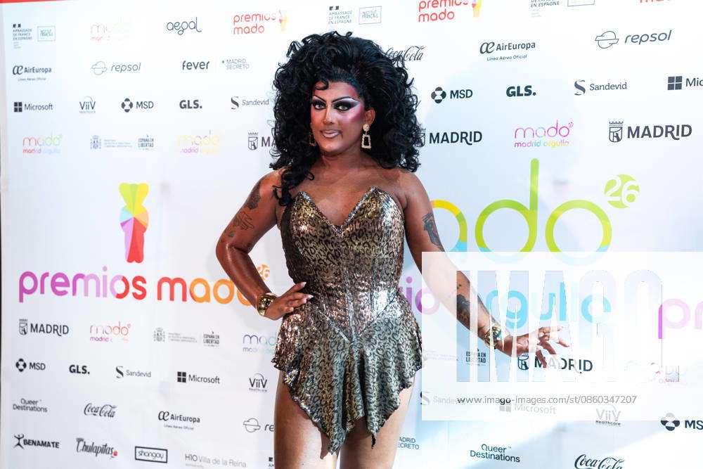 Spanish drag queen and artist JOTA CARAJOTA attends the Madrid Pride (MADO) 2026 awards gala. Madrid SPAIN - ZUMAc270 20260629_zip_c270_040